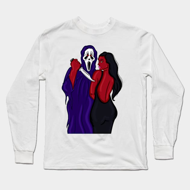 Power Couple Long Sleeve T-Shirt by BreezyArtCollections 